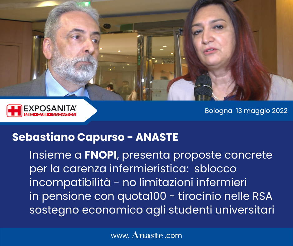 Anaste, insieme a FNOPI, presenta proposte concrete per la carenza infermieristica