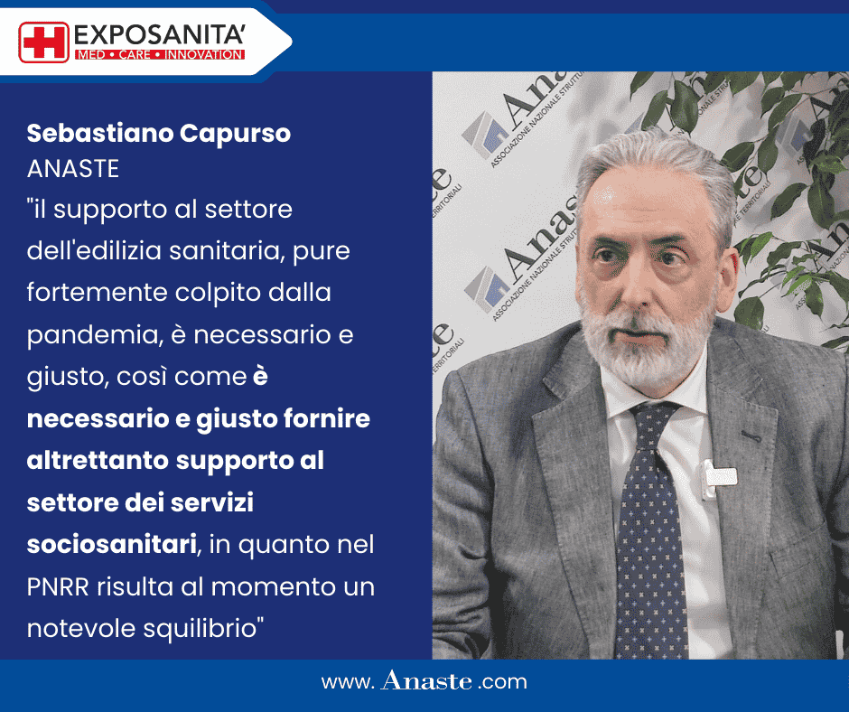 Sebastiano Capurso: è necessario fornire supporto al settore dei servizi sociosanitari