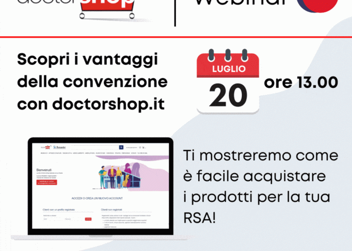 Webinar I vantaggi della convenzione con Doctor Shop