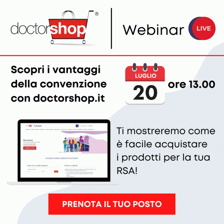 Webinar I vantaggi della convenzione con Doctor Shop