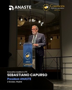 ANASTE ed ECHO alla Convención Europea de la Dependencia di Madrid: "Dal custodialismo all'esperienza", le proposte per la prossima Strategia europea sulla Long Term Care 4 innovat 2